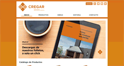 Desktop Screenshot of ceramica-cregar.com.ar